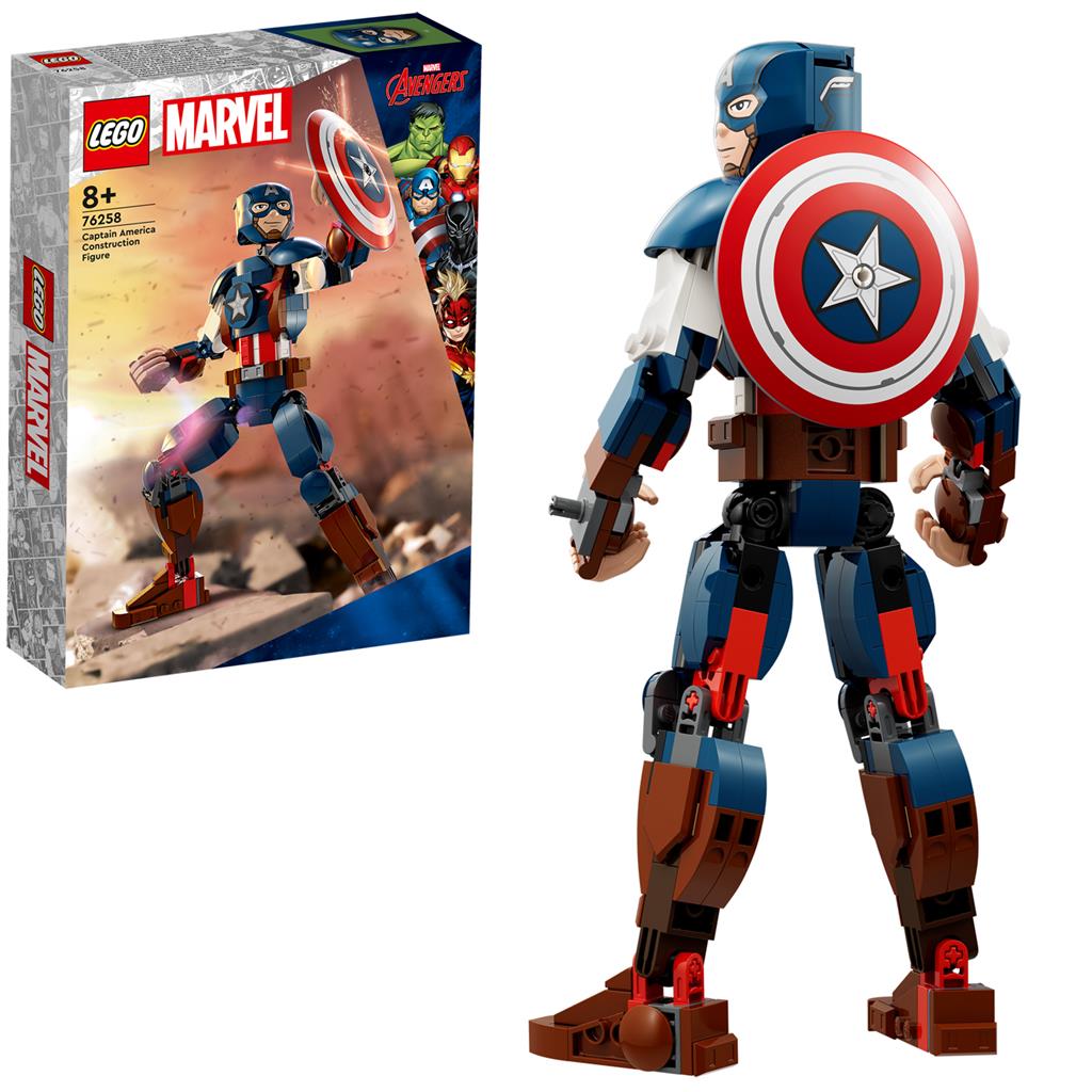 LEGO 76258 Super Heroes Captain America bouwfiguur - Bricks4fun