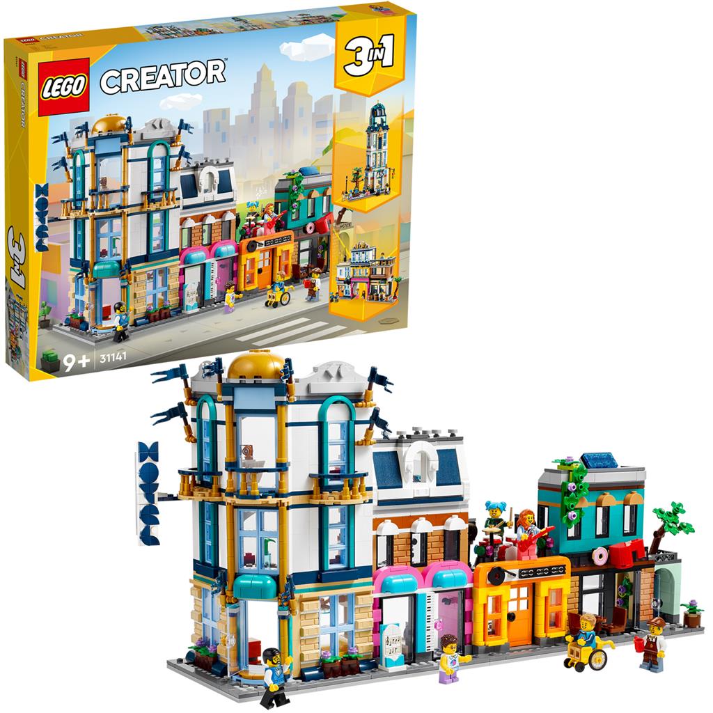 LEGO  31141 Creator 3in1 Hoofdstraat - Bricks4fun