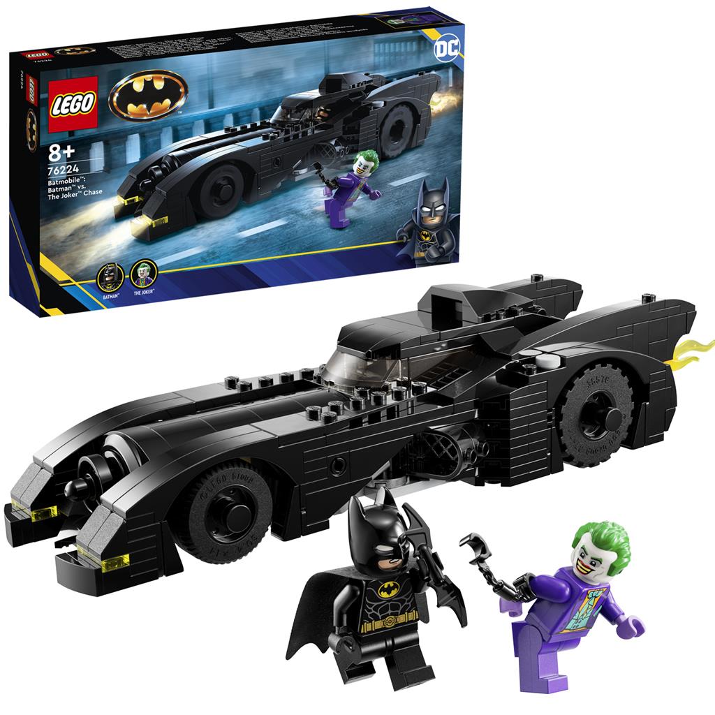 LEGO 76224 Super Heroes Batmobile™: Batman™ vs. The Joker™ achtervolging - Bricks4fun