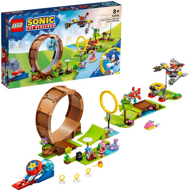 LEGO 76994 Sonic Hedgehog Sonics Green Hill Zone loopinguitdaging - Bricks4fun