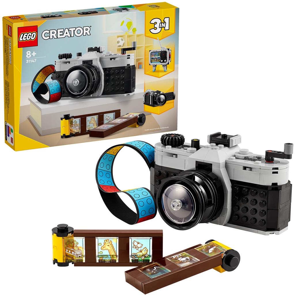 LEGO Creator 3In1 31147 Retro fotocamera - Bricks4fun