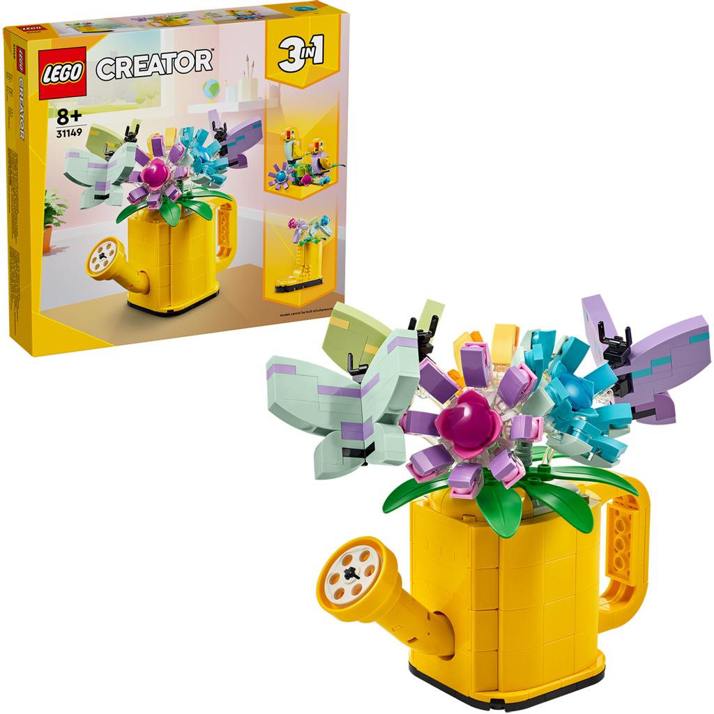 LEGO Creator Bloemen in gieter - Bricks4fun