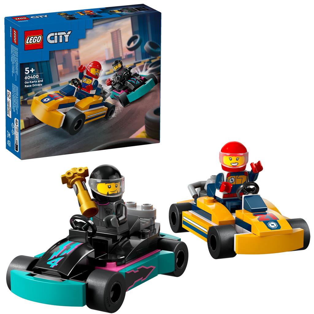 LEGO 60400 City Karts en racers - Bricks4fun