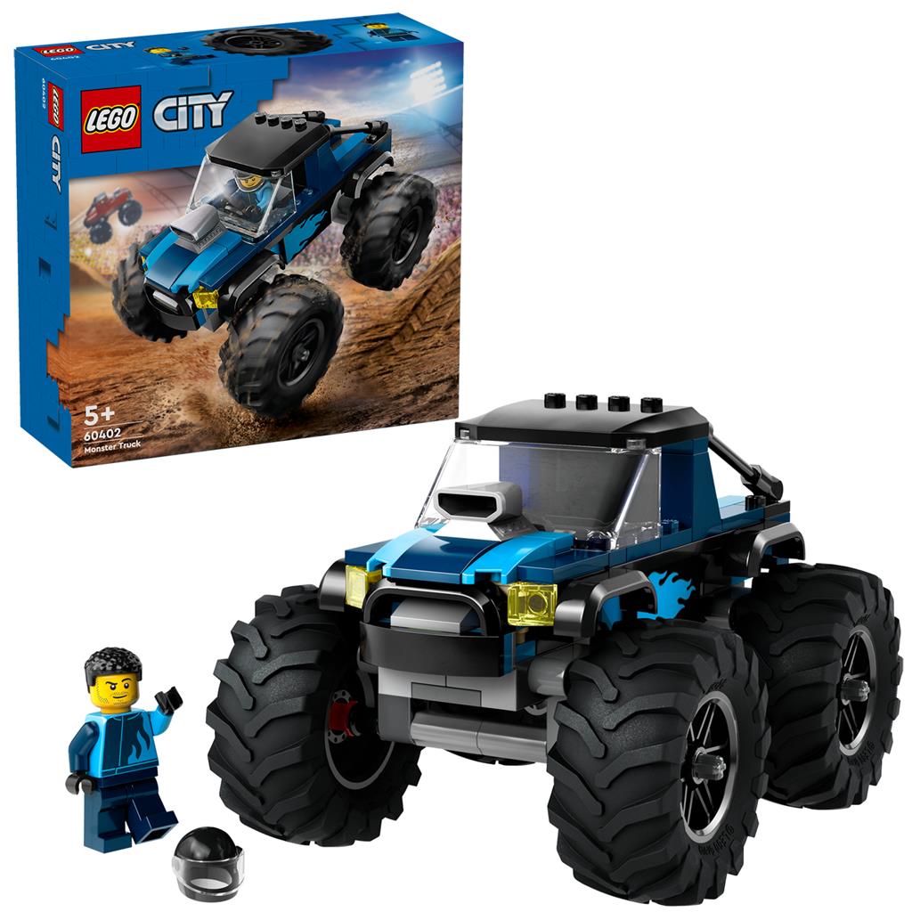 LEGO 60402 City Blauwe monstertruck - Bricks4fun