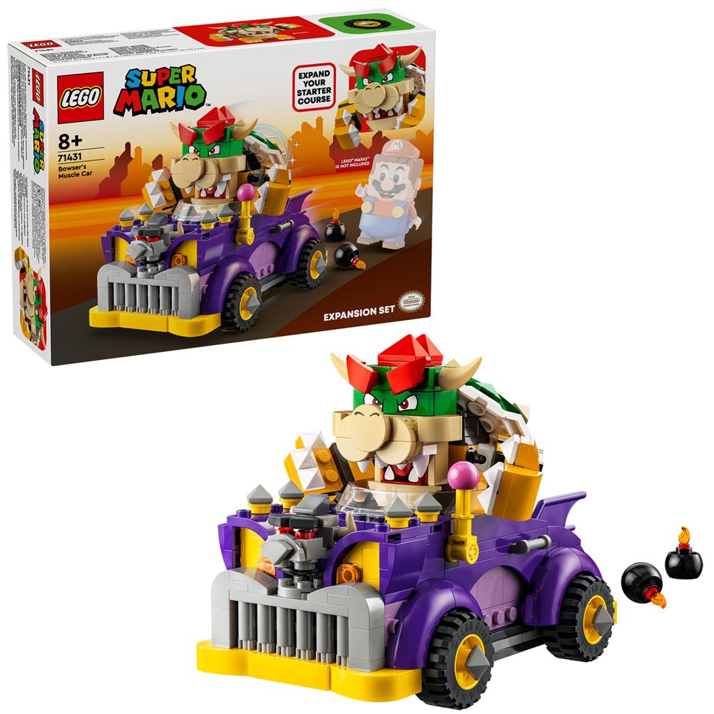 LEGO 71431 Super Mario Uitbreidingsset: Bowsers Bolide - Bricks4fun