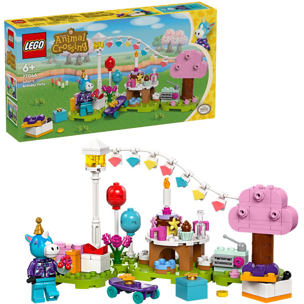 LEGO 77046 Animal Crossing Julians verjaardagsfeestje - Bricks4fun