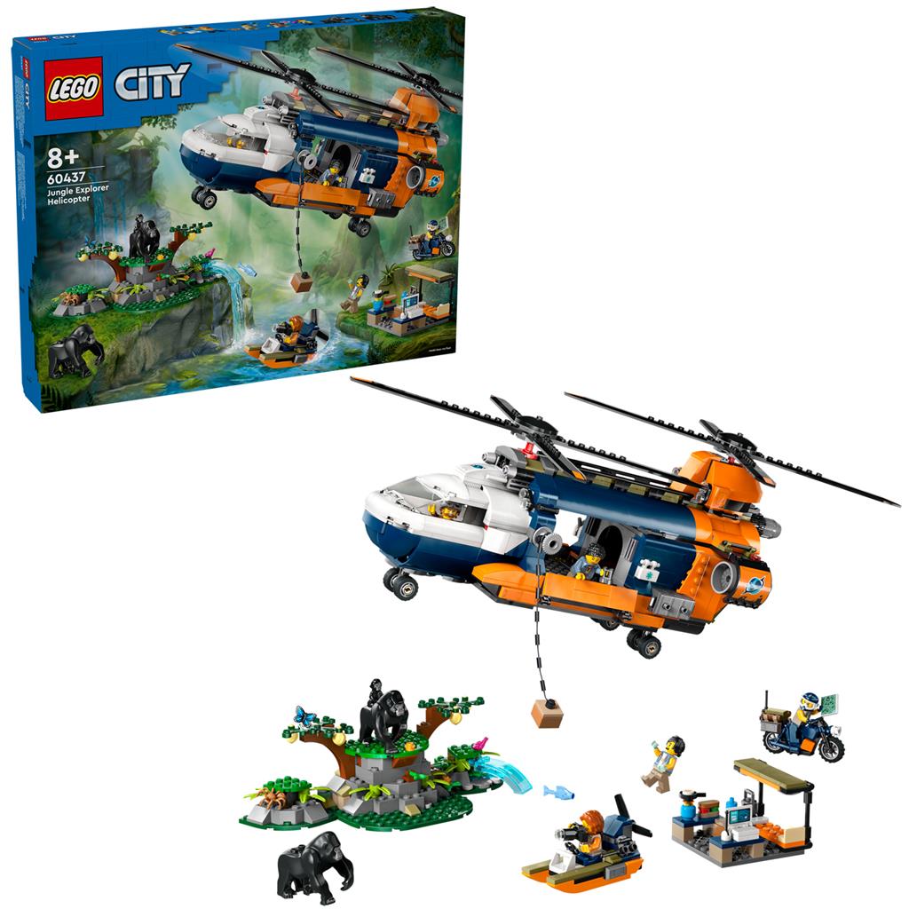 Lego® 60437 Stadterkundungs-Dschungelhubschrauber