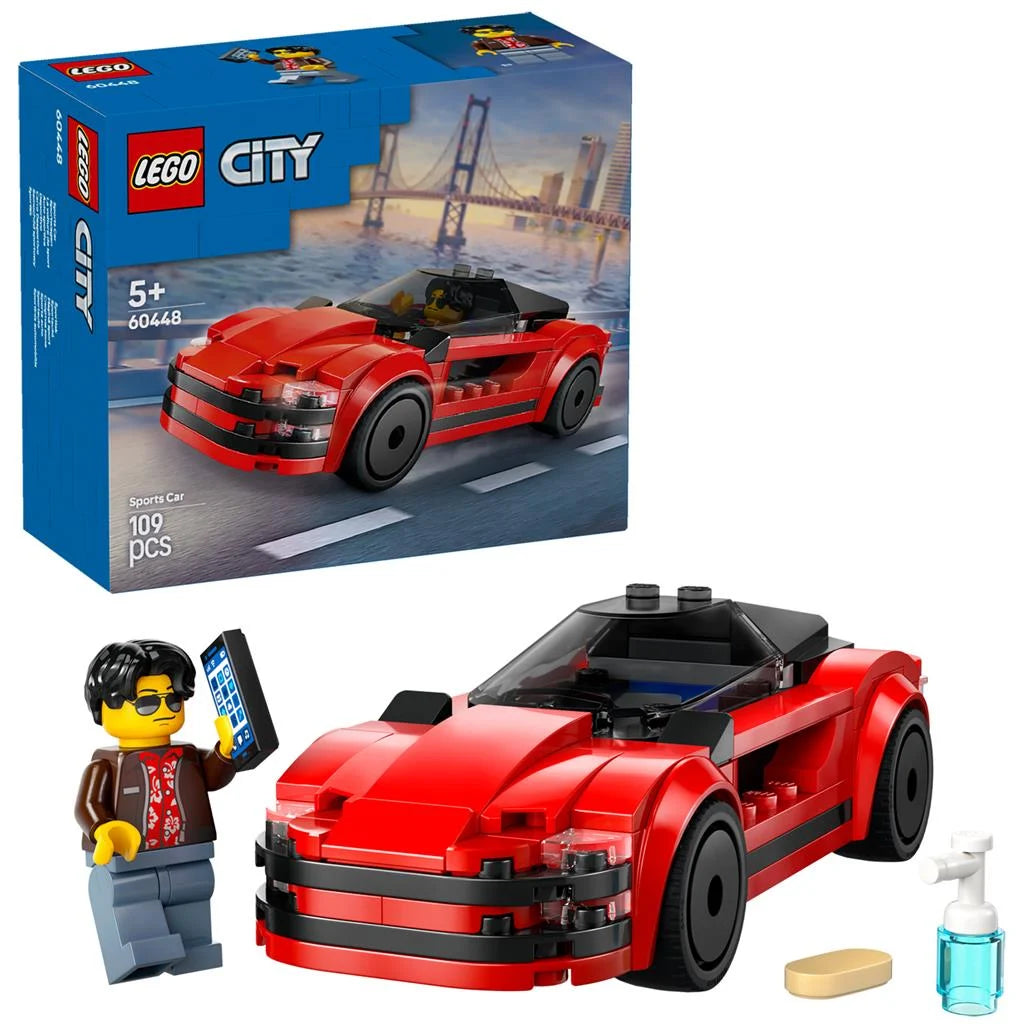 Lego® 60448 City Great Vehicles, roter Sportwagen