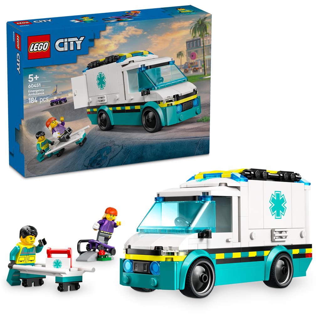 Lego® 60451 City Great Vehicles Ambulance