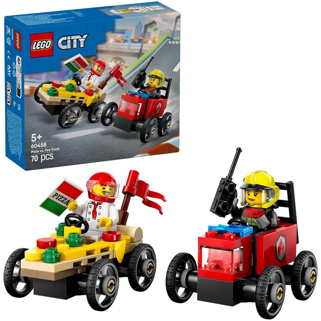 Lego 60458 City Great Vehicles Pizzawagen