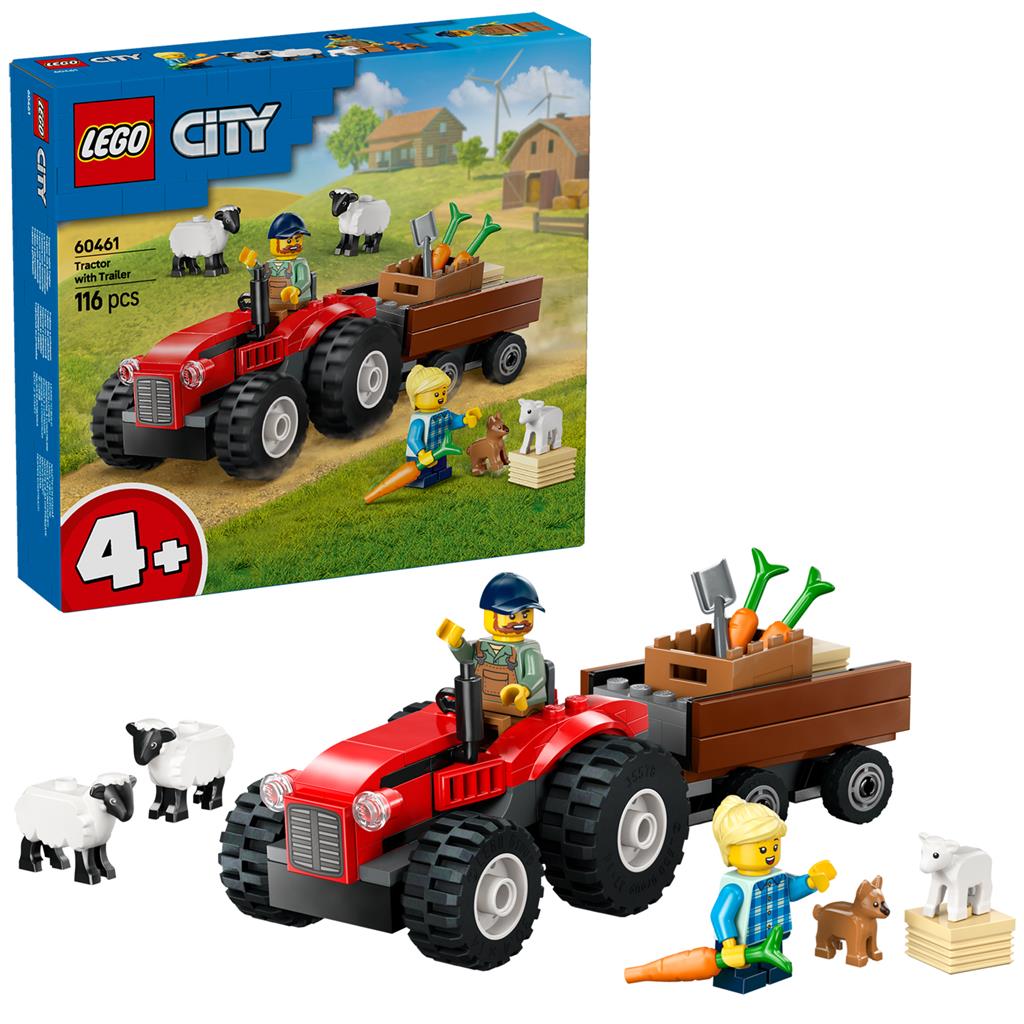 Lego 60461 City Great Vehicles Tractor + Trailer