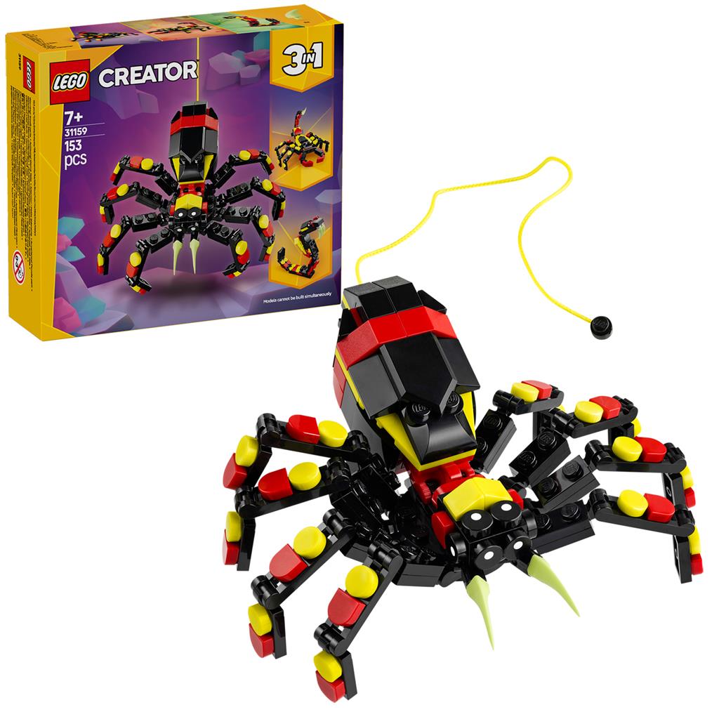 Lego® 31159 Creator Wilde Tiere, aufregende Spinne