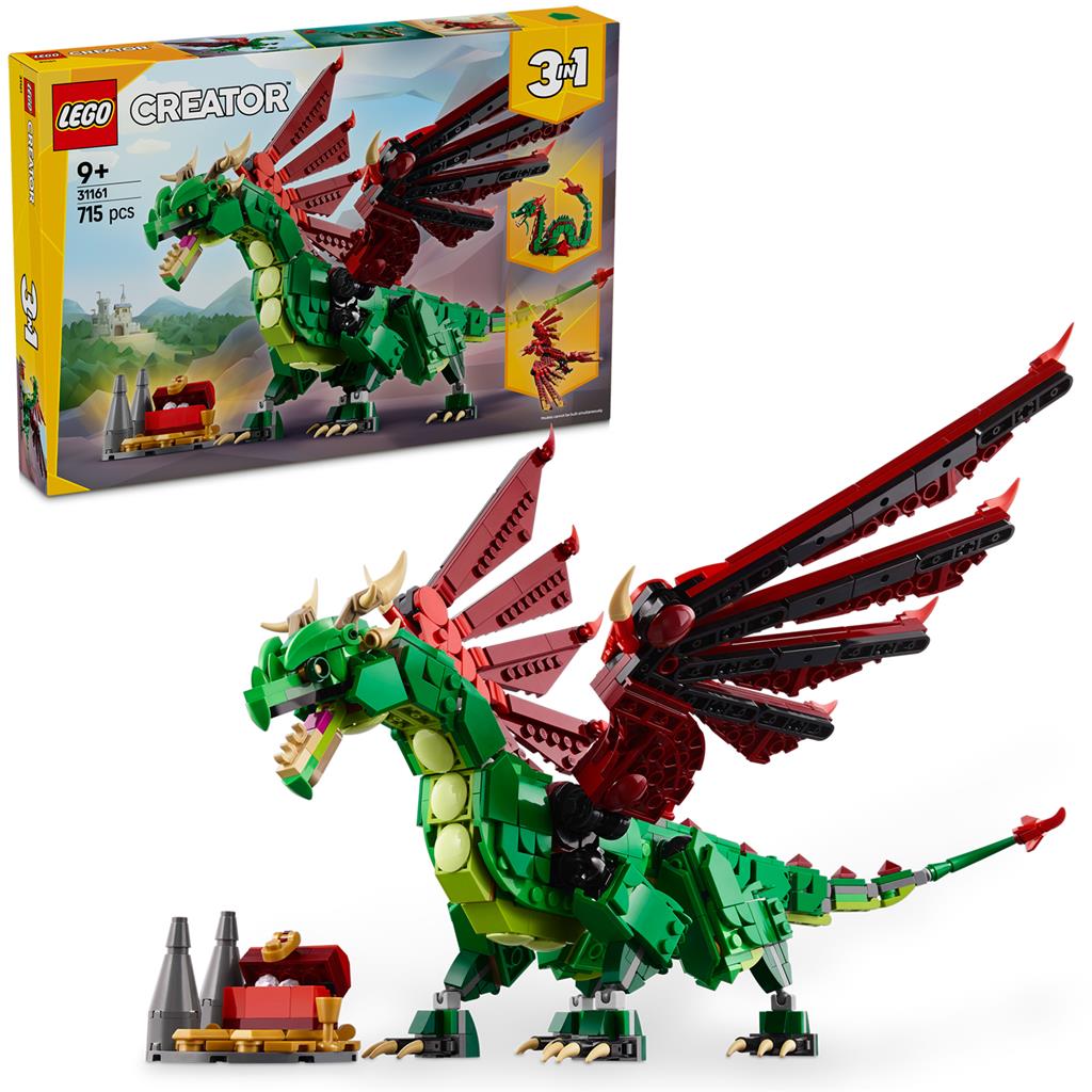 Lego® 31161 Creator 3in1 Mittelalterlicher Drache