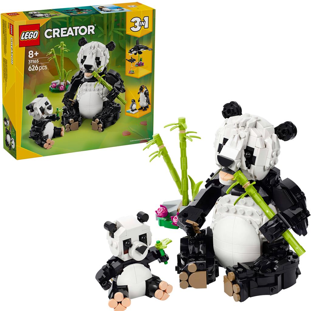 Lego® 31165 Creator Wild Animals Panda Family