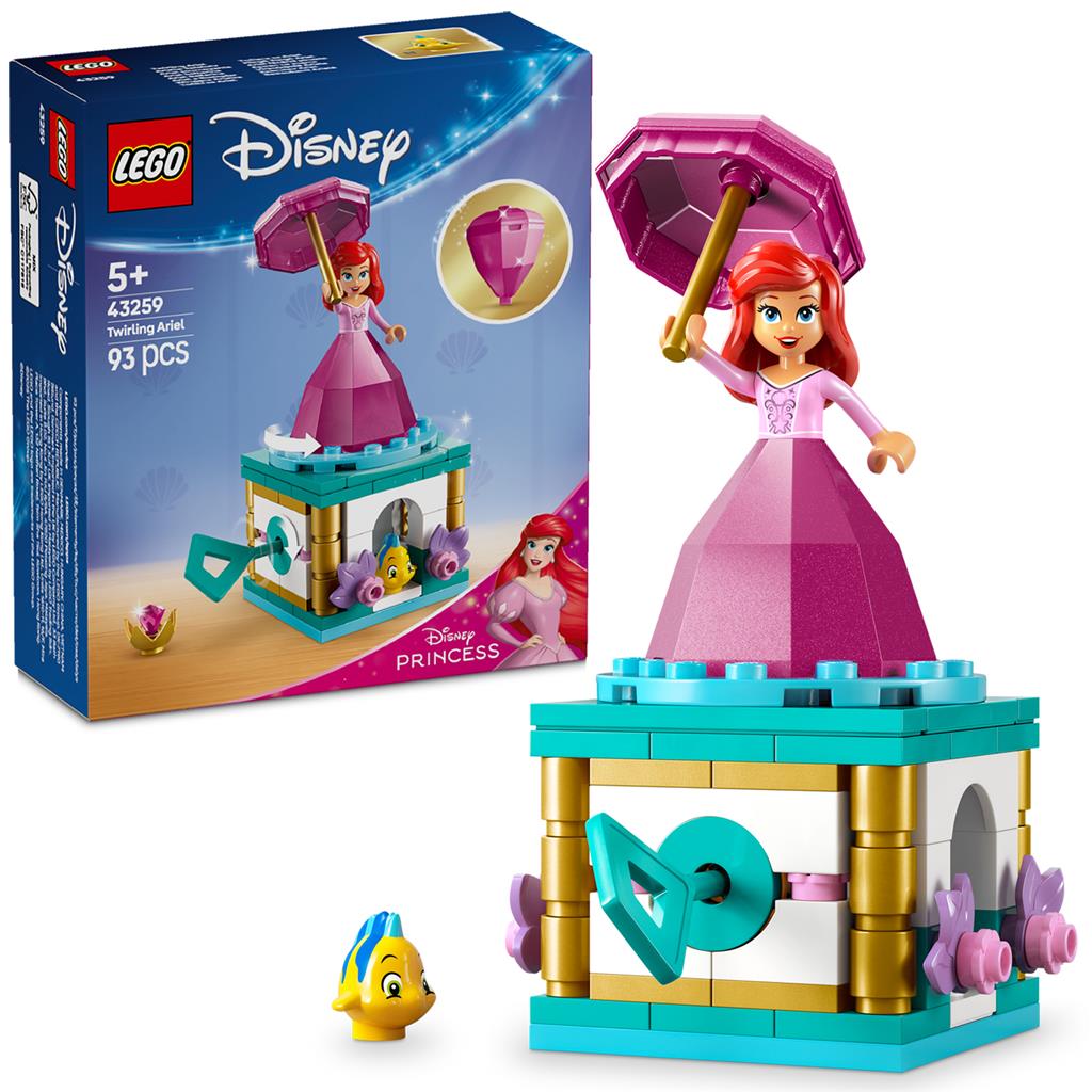 Lego 43259 Disney Princess Spinnende Arielle