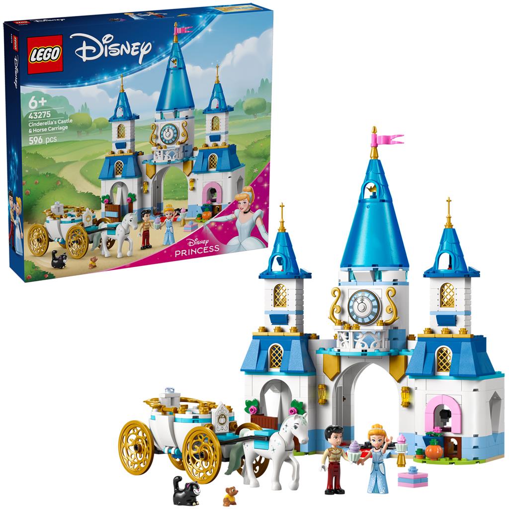 Lego 43275 Disney Prinzessin Aschenputtel-Schloss