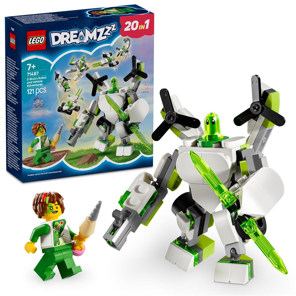 Lego 71487 Dreamzzz Z-Blobs Roboter + Fahrzeug