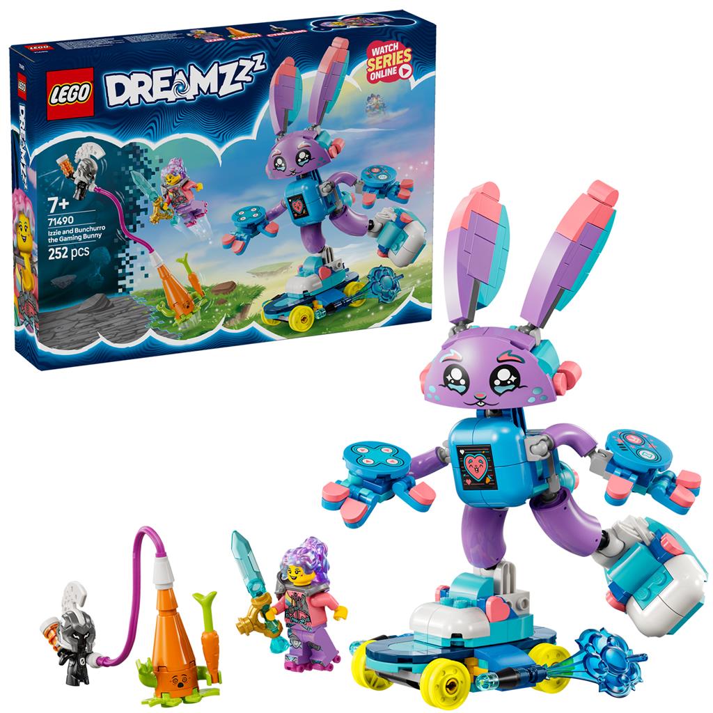 Lego 71490 Dreamzzz Izzie+Bunchurro Gaming-Kaninchen