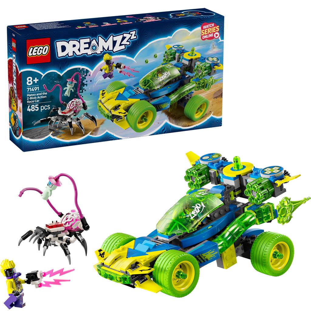 Lego 71491 Dreamzzz Mateo und Z-Blob Actionfahrzeug