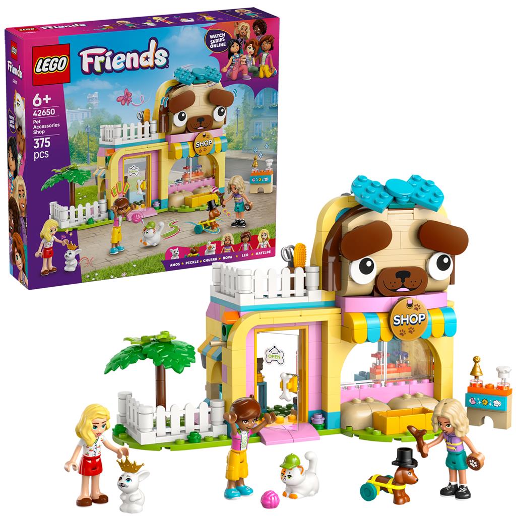 Lego 42650 Friends Shop mit Tierzubehör