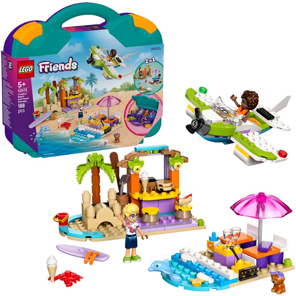 Lego® 42672 Friends Kreativer Strandkoffer