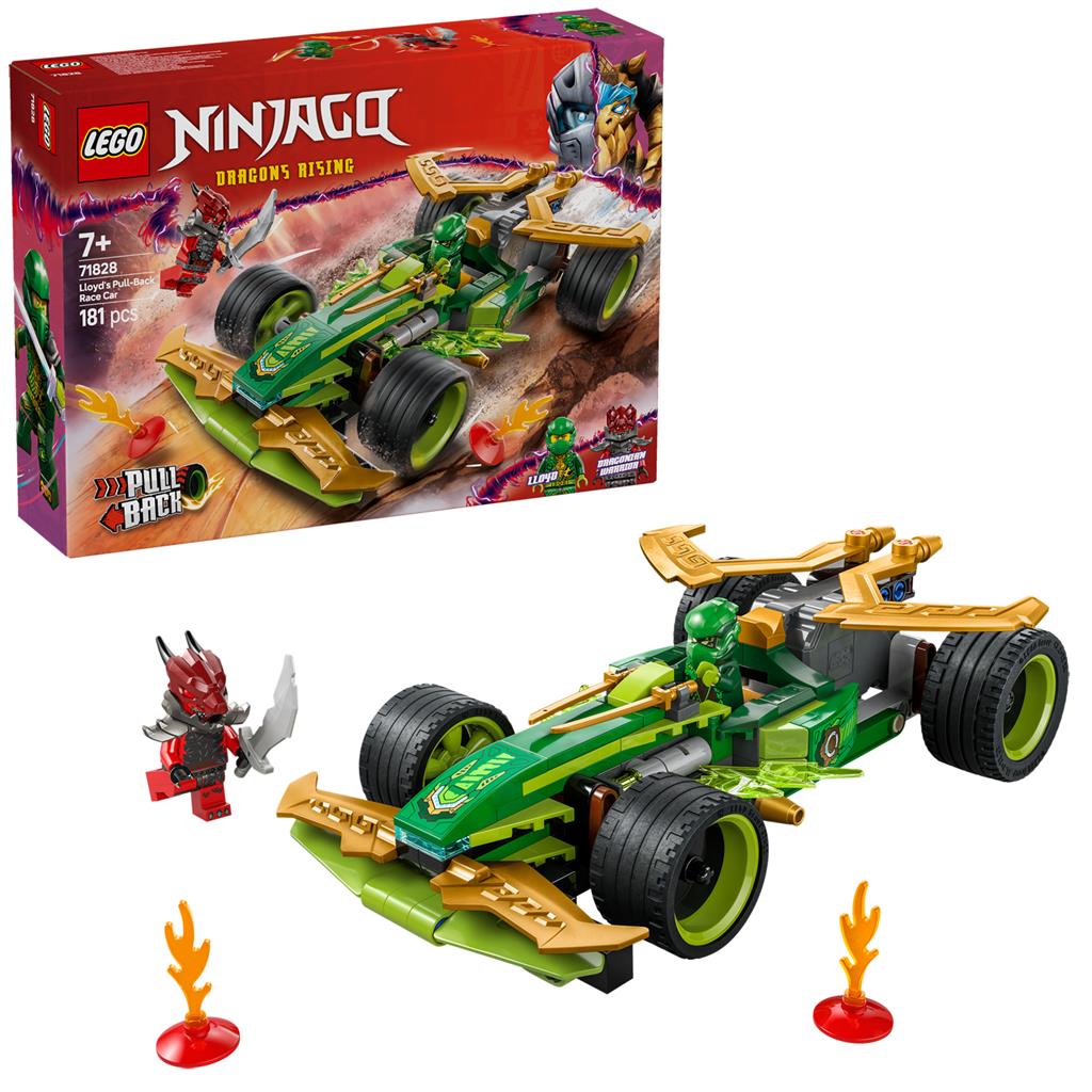 Lego 71828 Ninjago Lloyds Pull-Back Racing Car