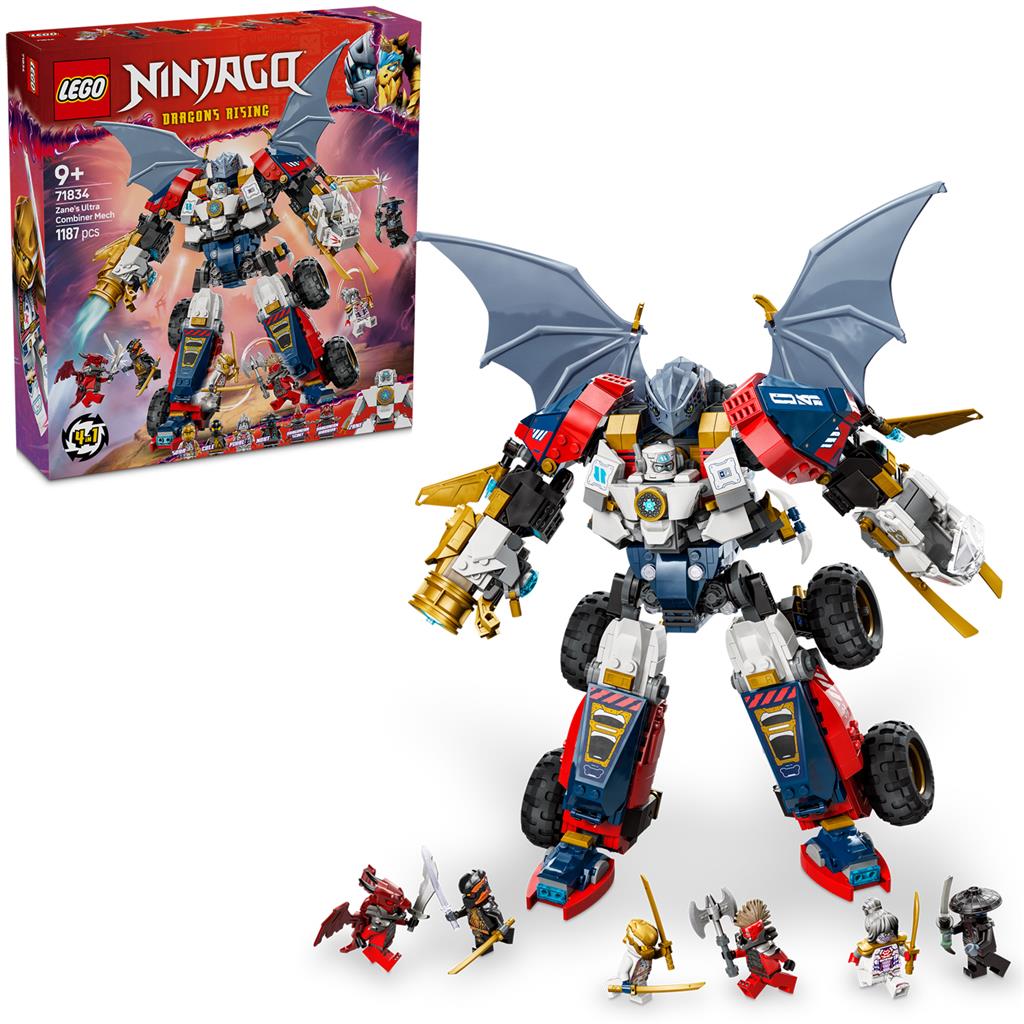 Lego 71834 Ninjago Zanes Ultra-Combo-Mech