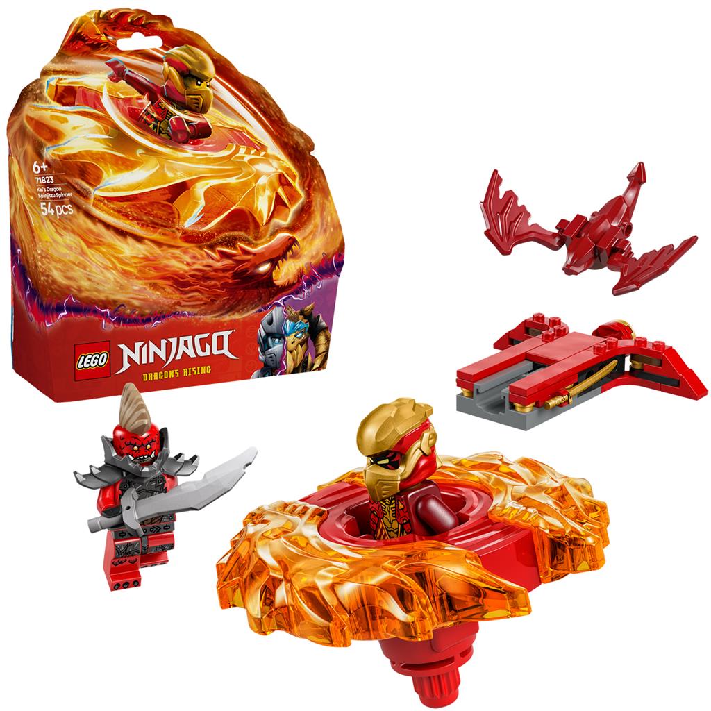 Lego 71823 Ninjago Kai's Spinjitzu Dragon Spinner