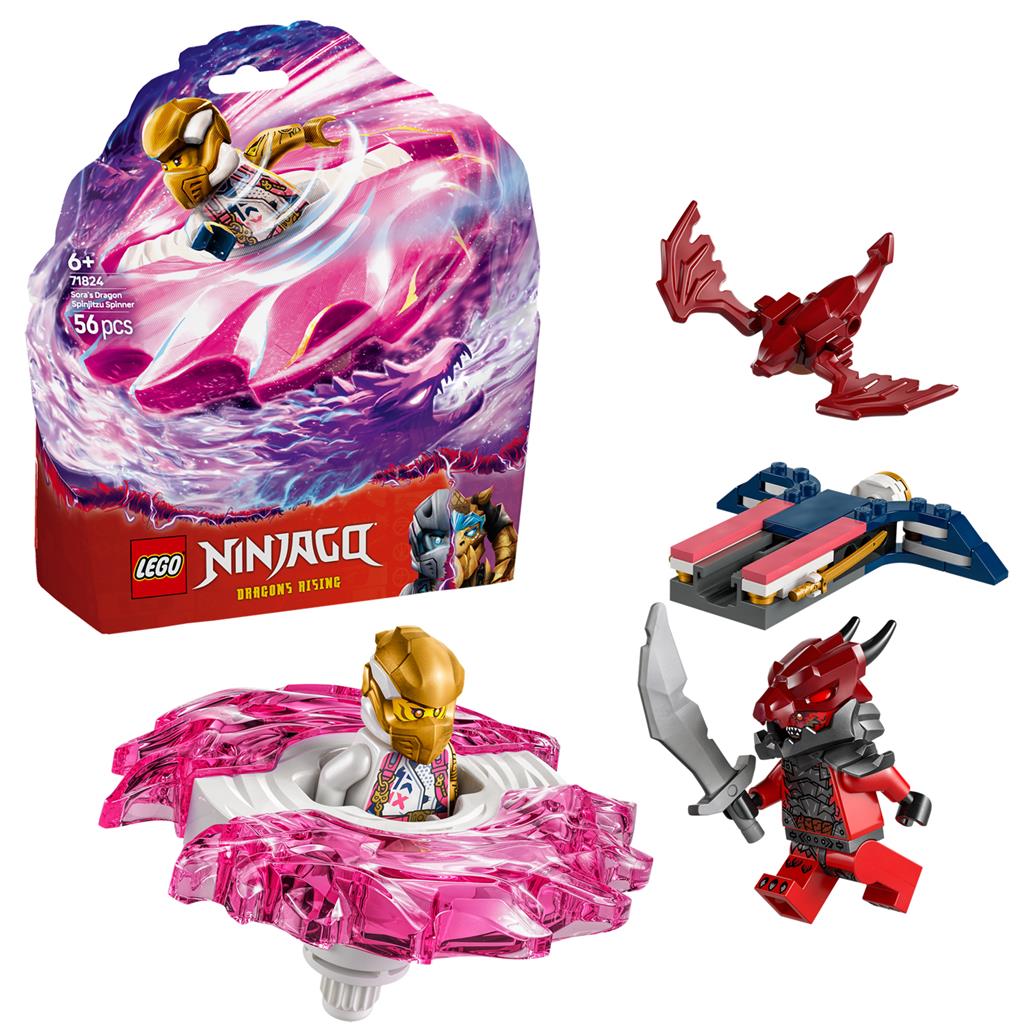 Lego 71824 Ninjago Soras Spinjitzu-Drachenspinner