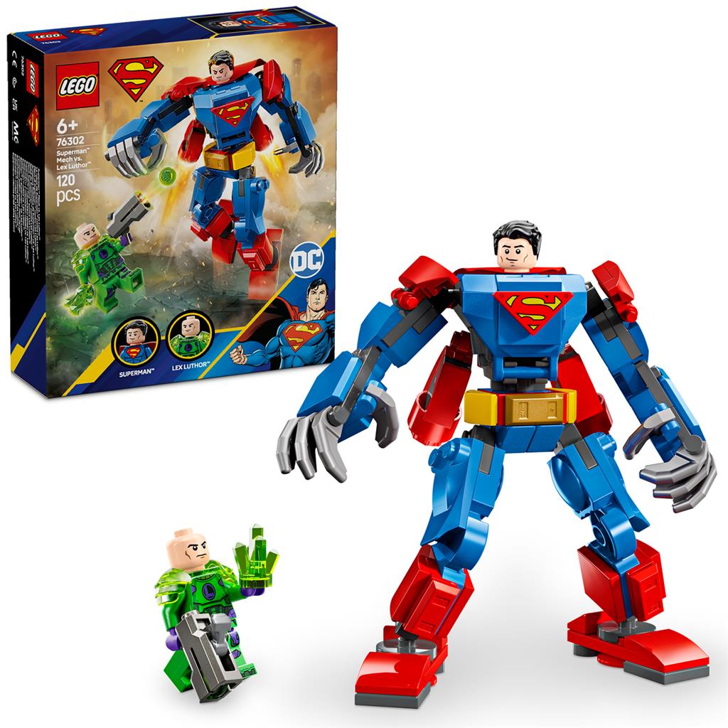 Lego 76302 Super Heroes DC Superman Mecha vs. Lex