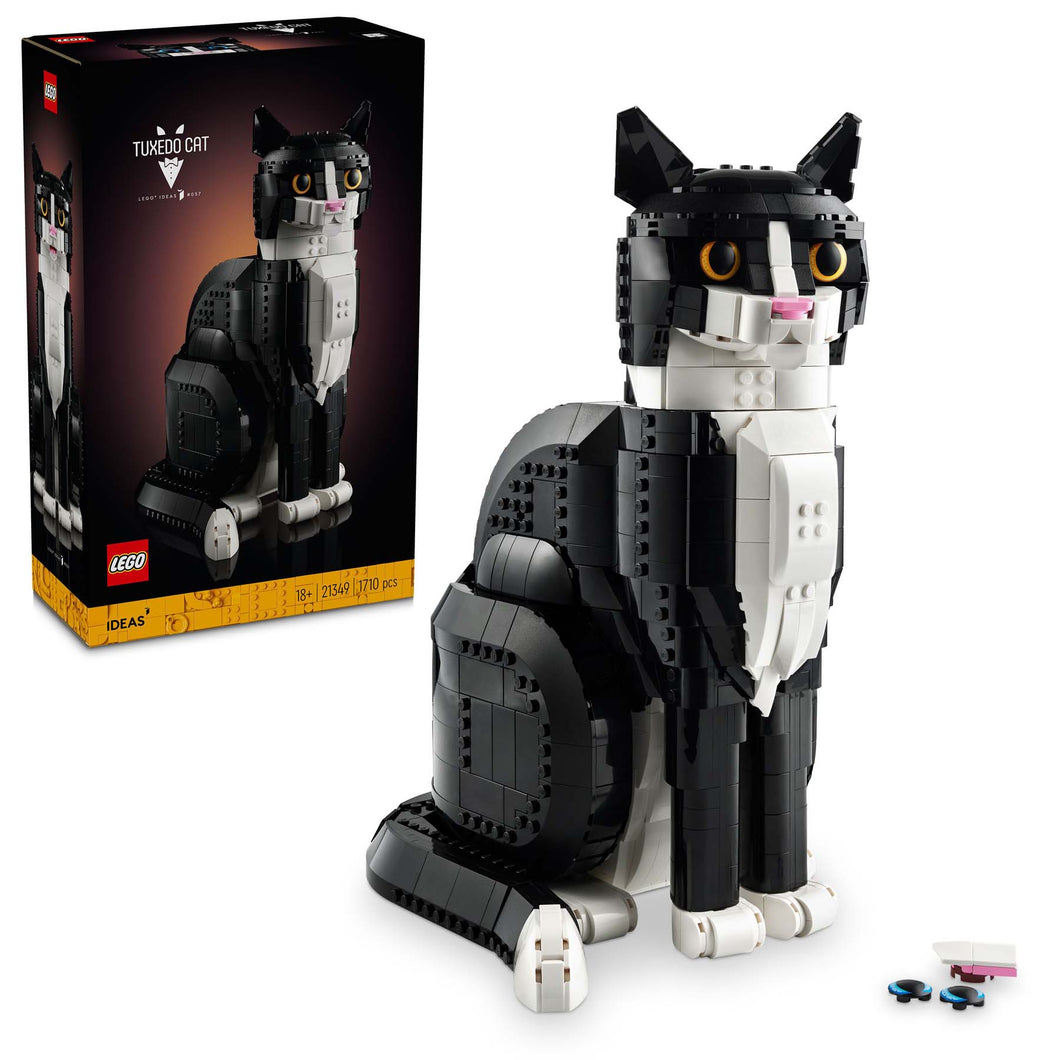 LEGO® 21349 Ideas Schwarz-Weiß-Katze