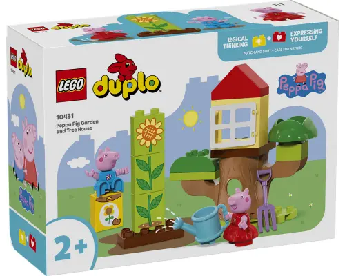 LEGO® DUPLO 10431 Peppa Pig Peppa Pig Garten und Baumhaus