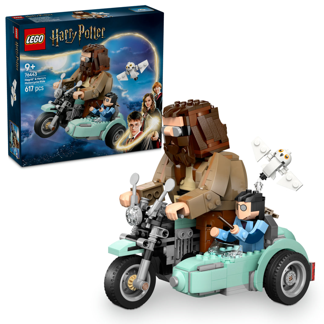 LEGO 76443 Harry Potter Hagrid und Harrys Motorradfahrt