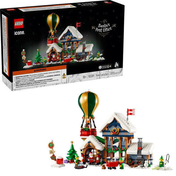 LEGO 10339 Icons Das Postamt des Weihnachtsmanns