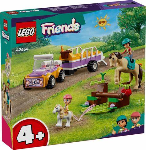 LEGO® 42634 Friends Pferde- und Ponyanhänger