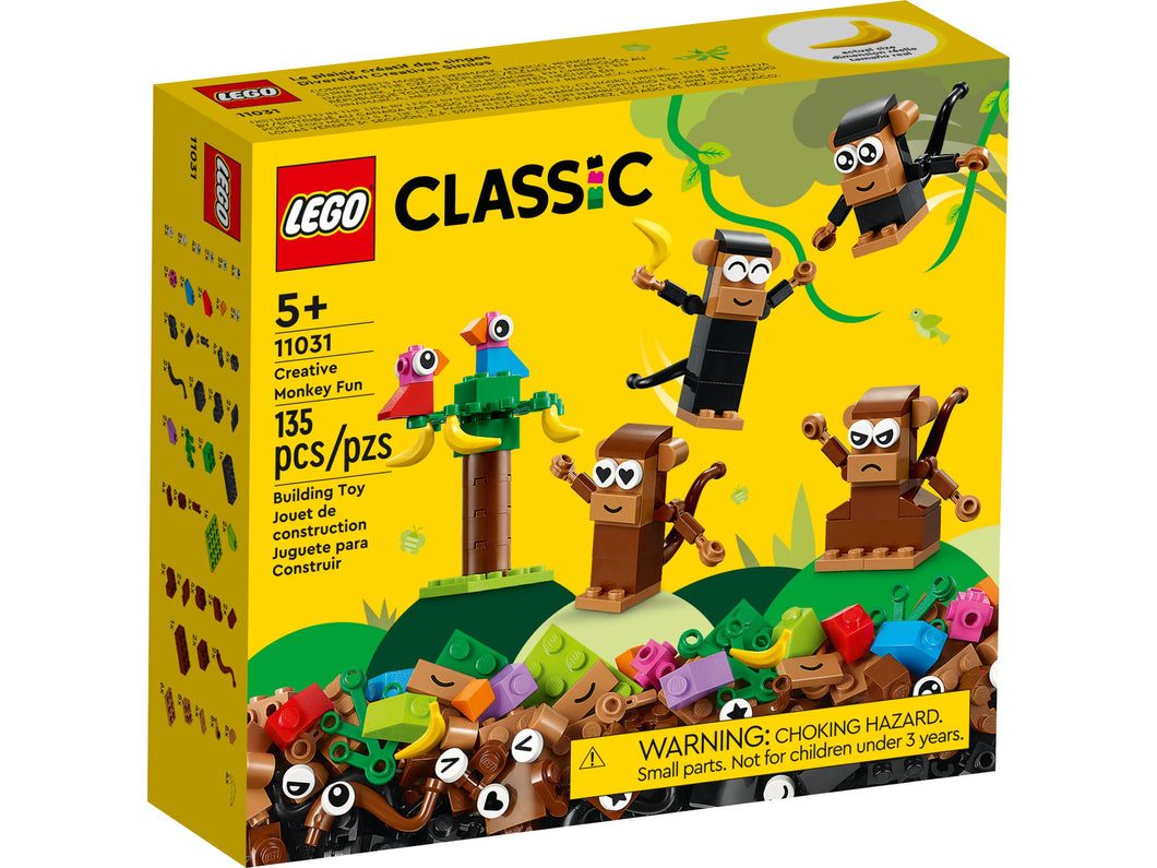 LEGO 11031 Creator creative play with monkeys