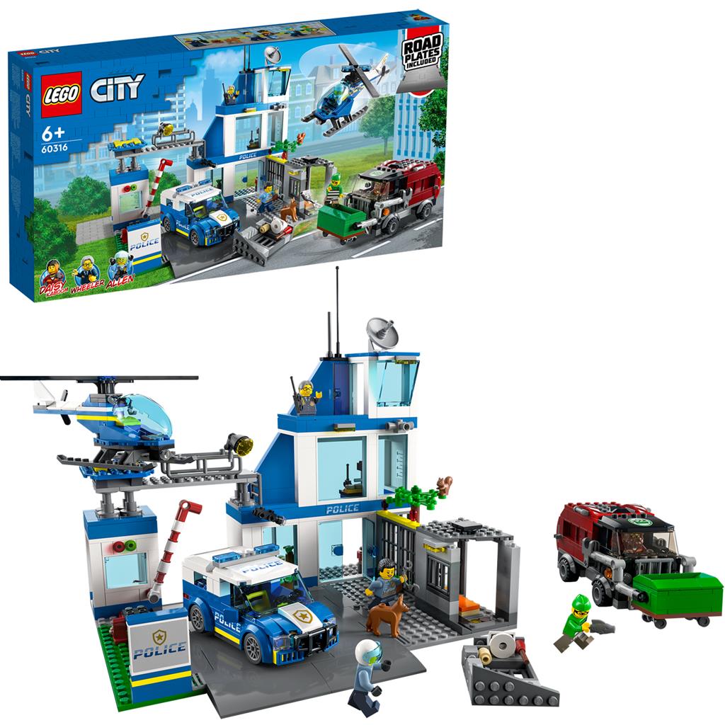 LEGO 60316 City Politiebureau - Bricks4fun