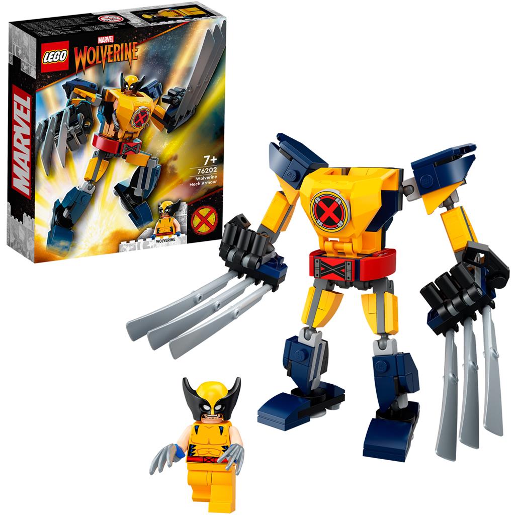 LEGO 76202 Super Heroes Wolverine Mechapantser - Bricks4fun