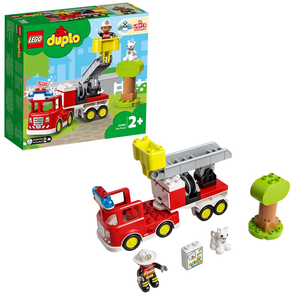 LEGO 10969 DUPLO Brandweer Brandweerauto - Bricks4fun