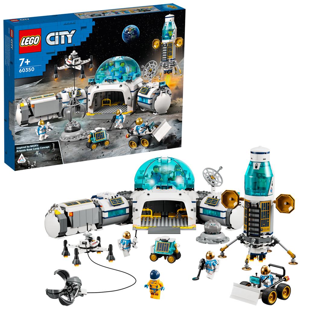 LEGO 60350 City Onderzoeksstation op de maan - Bricks4fun