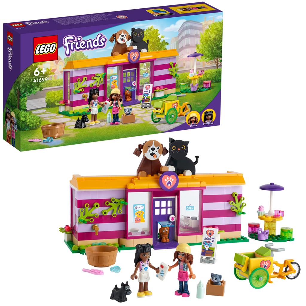 LEGO 41699 Friends Huisdierenadoptie Café - Bricks4fun