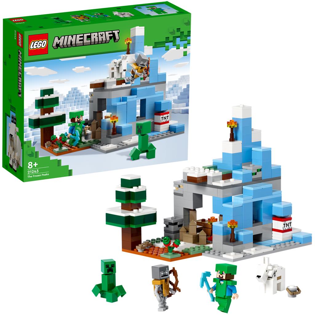 LEGO 21243 Minecraft De IJsbergtoppen - Bricks4fun