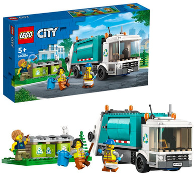 LEGO 60386 City Recycle Vrachtwagen - Bricks4fun