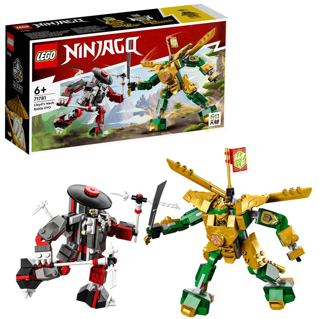 LEGO 71781 Ninjago Lloyd's Mech Battle EVO - Bricks4fun