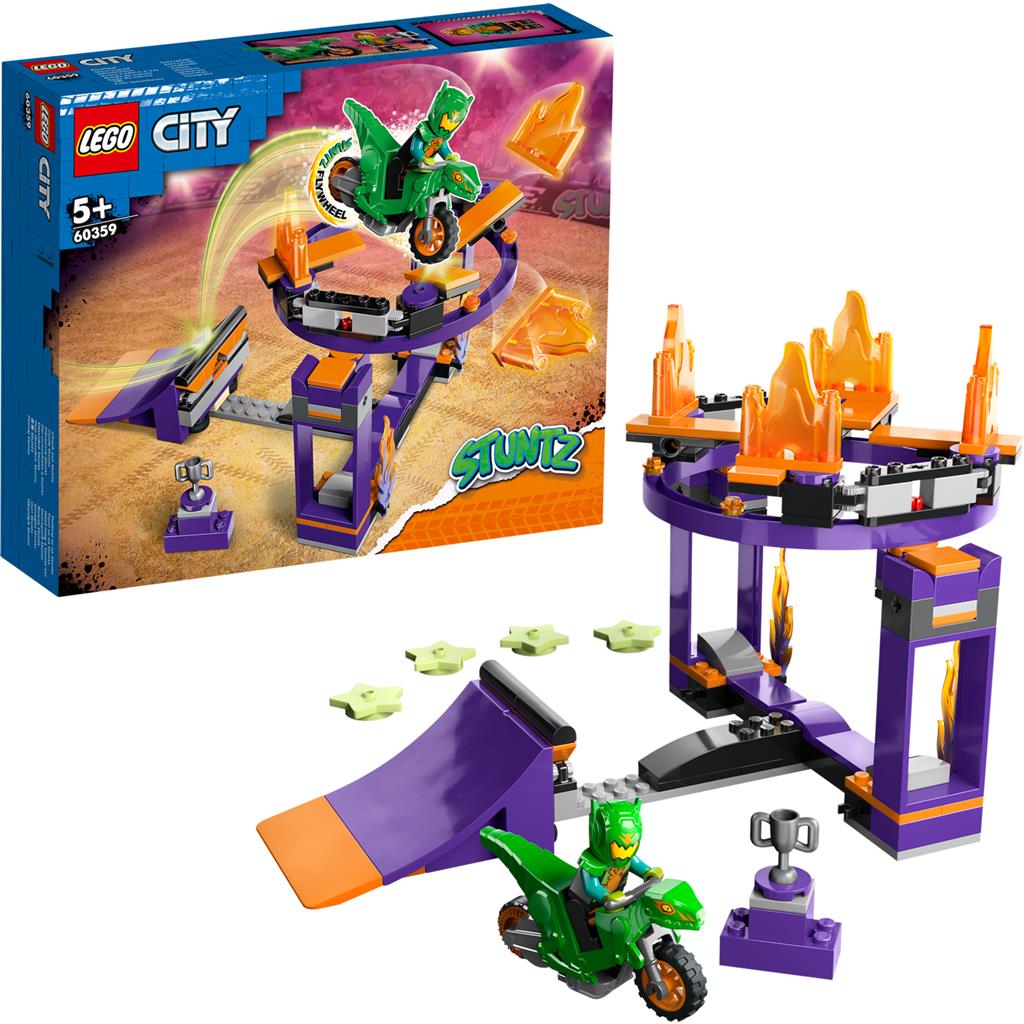 LEGO 60359 City Uitdaging: dunken met stuntbaan - Bricks4fun