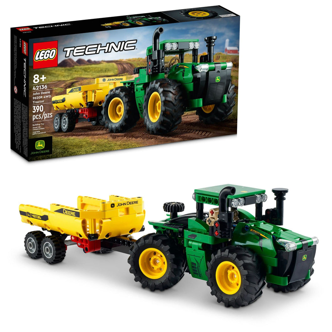 LEGO 42136 Technic John Deere 9620R 4WD Tractor - Bricks4fun