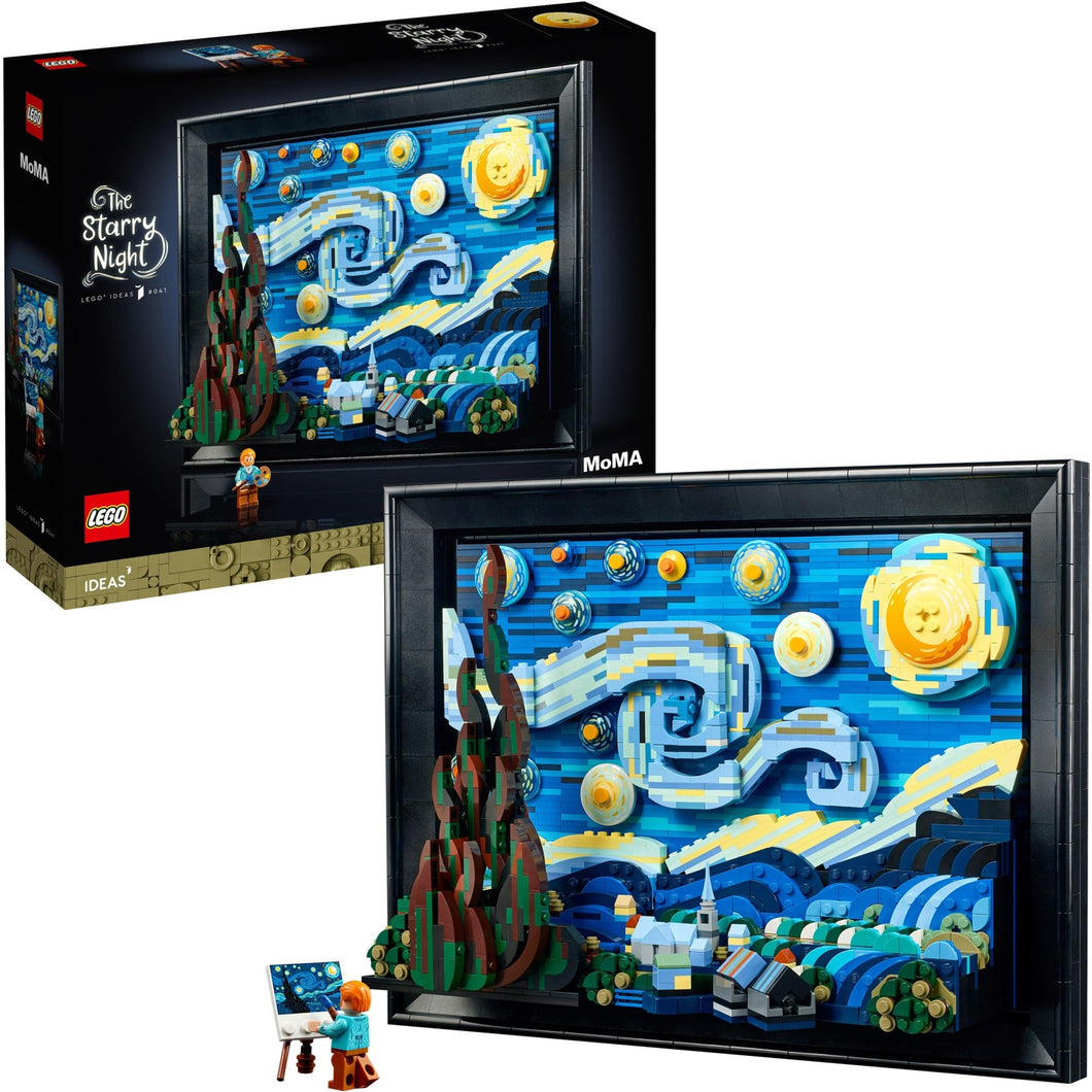 LEGO Ideas 21333 Vincent van Gogh - De Sterrennacht - Bricks4fun